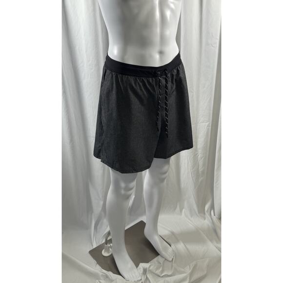 Under Armour Compression Lined Volley Swim Trunks, Heather Gray,Sz: XXL, 87-26 - Picture 3 of 16